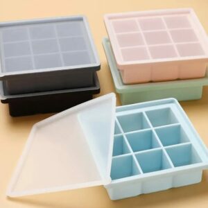Cubeteras de silicona con tapa
