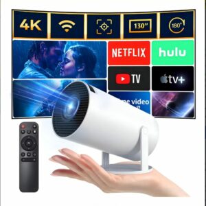 Proyector Portátil HY300 Android 11 Wi‑Fi Bluetooth