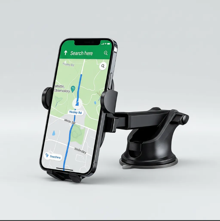 Soporte de celular para auto con brazo extensible