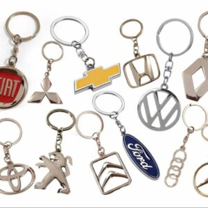 Llaveros para auto metálico