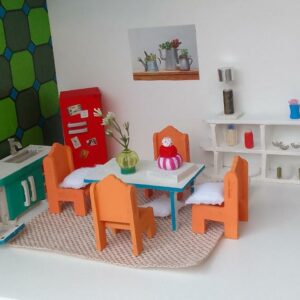 Mini casitas para muñecas