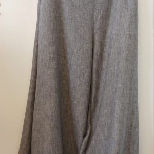 Pantalón palazzo de lino