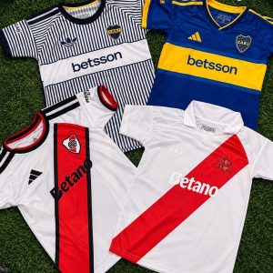 Camisetas de Boca Juniors y River Plate (Variedad de Modelos)