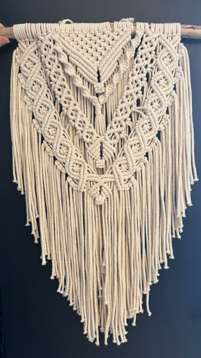 Tapices artesanales en macramé por unidad - Imagen 2